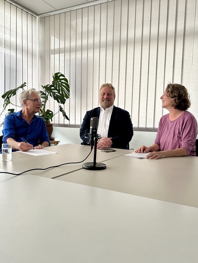 BM-Kandidat Hutzenlaub im Grünen-Podcast