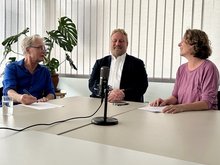 BM-Kandidat Hutzenlaub im Grünen-Podcast